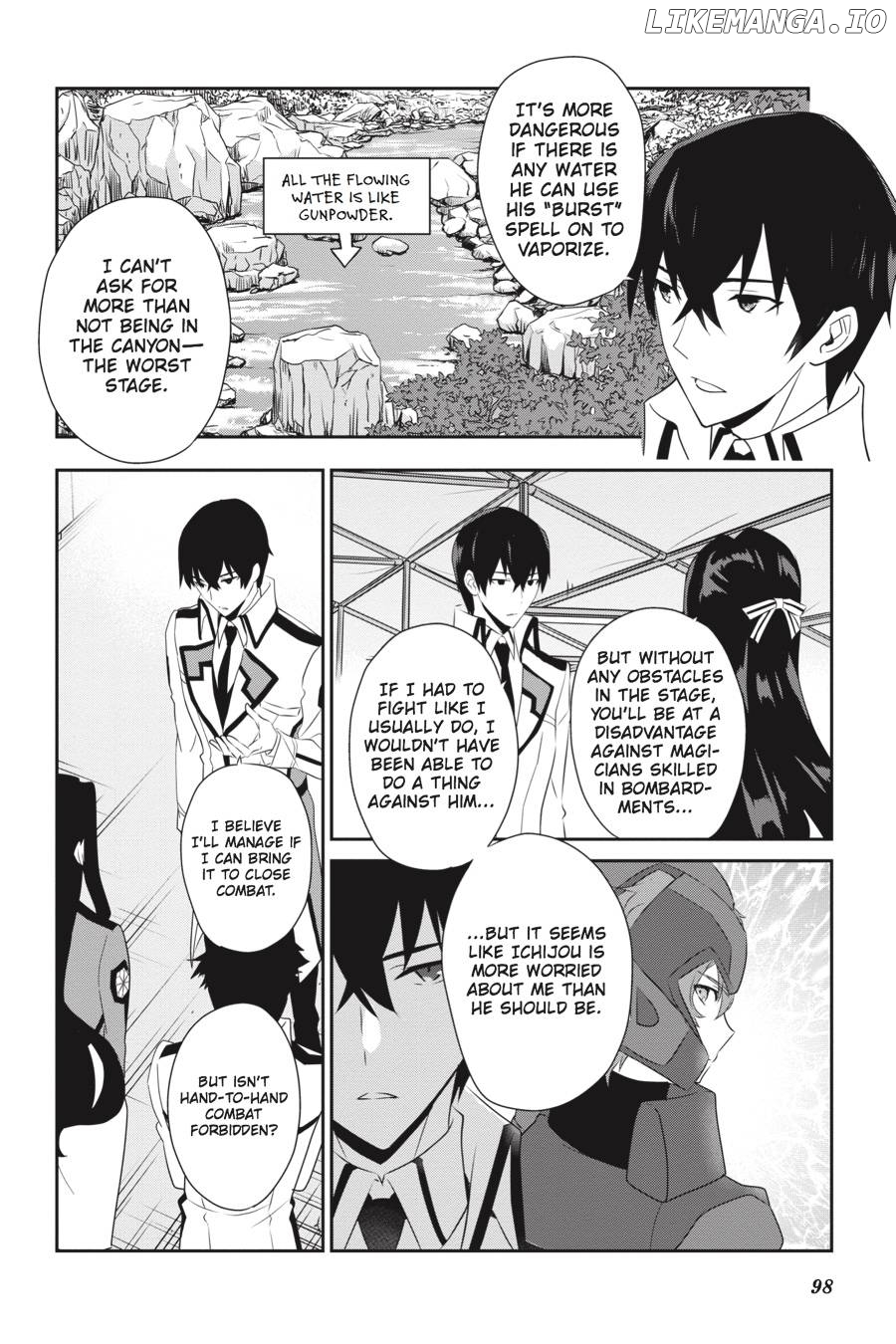 Mahouka Koukou no Yuutousei chapter 56 - page 8