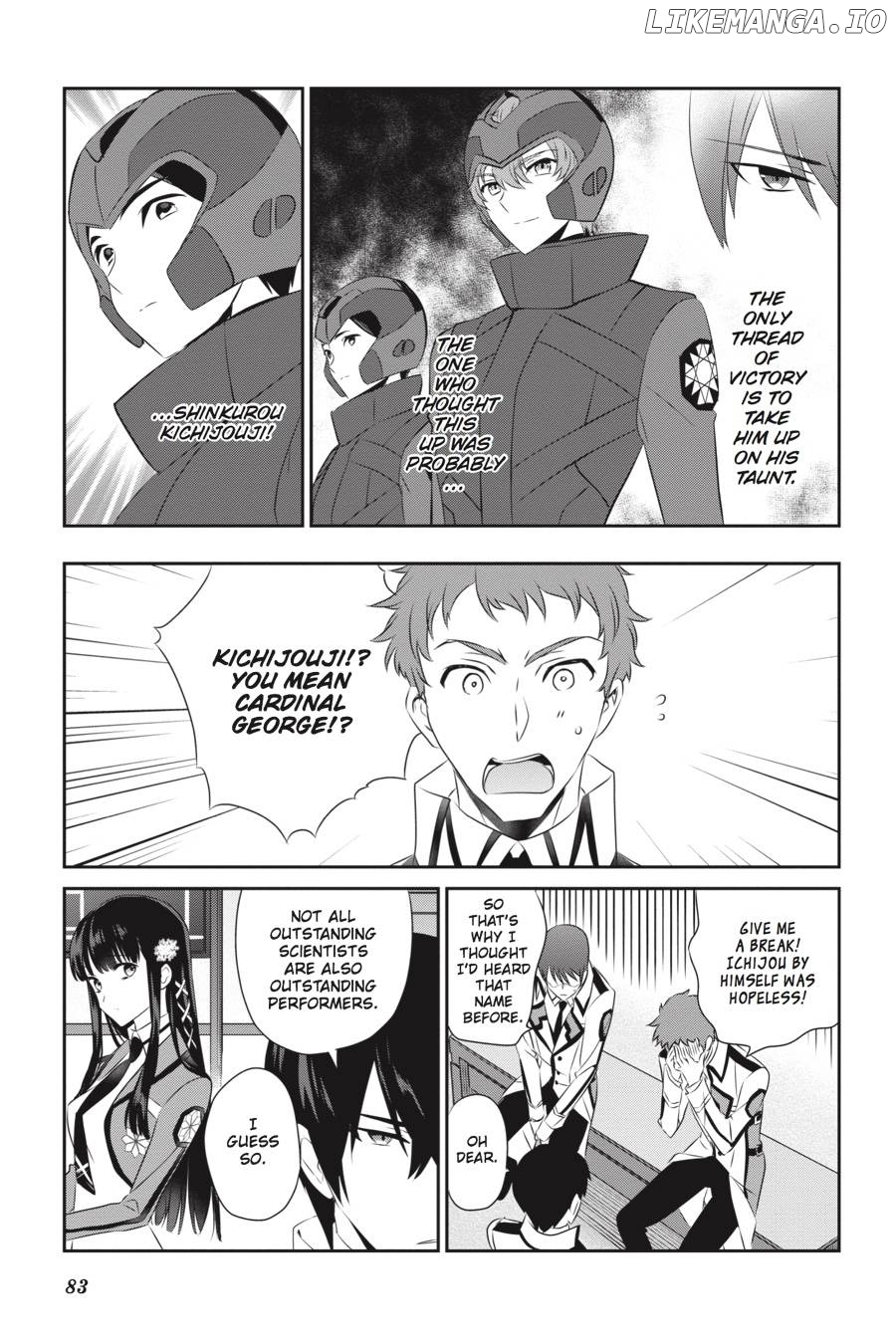 Mahouka Koukou no Yuutousei chapter 55 - page 13