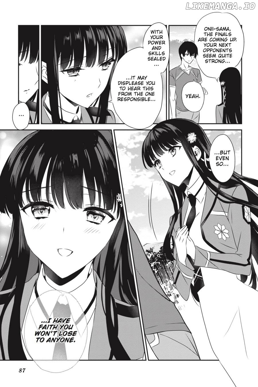 Mahouka Koukou no Yuutousei chapter 55 - page 17