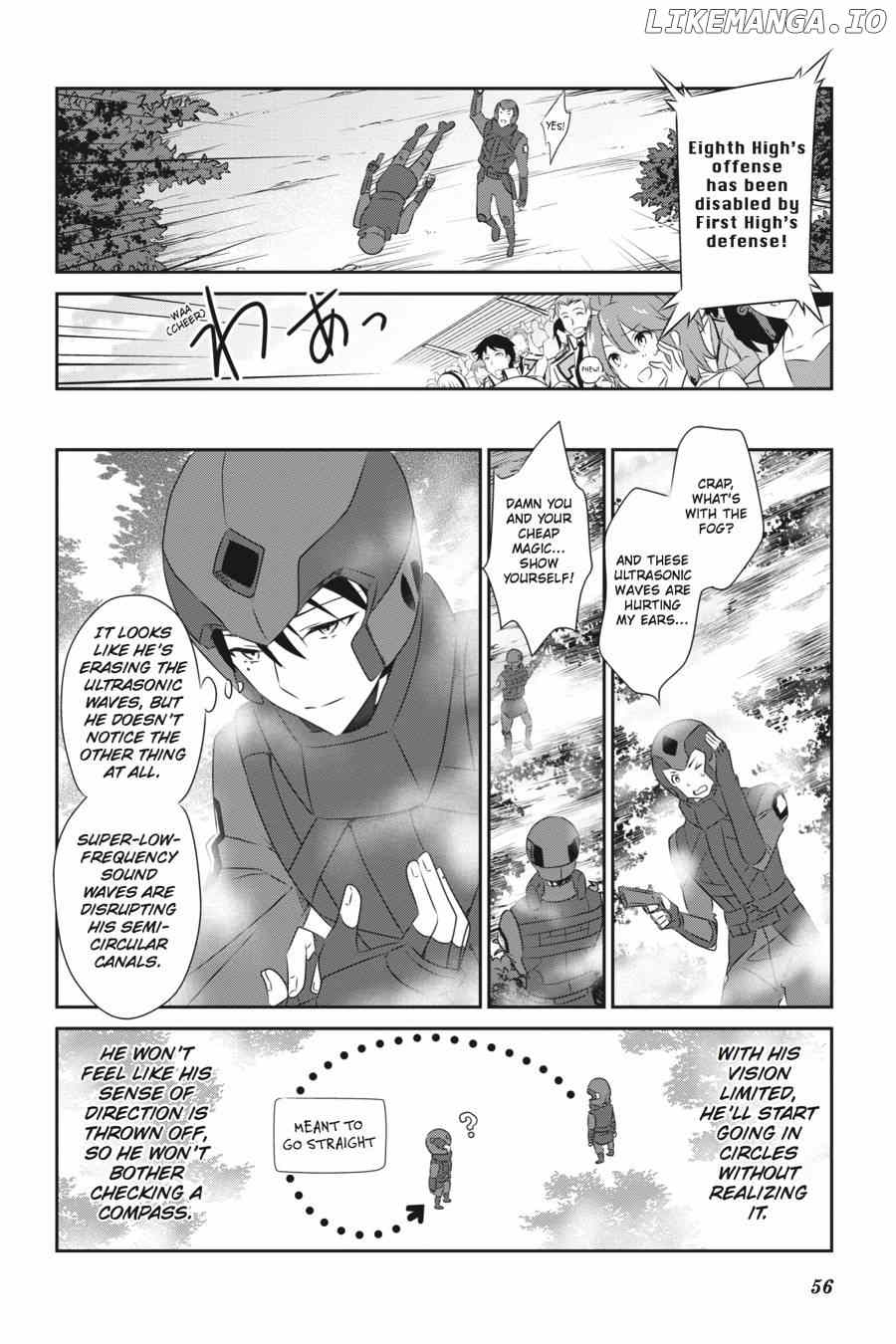 Mahouka Koukou no Yuutousei chapter 54 - page 4