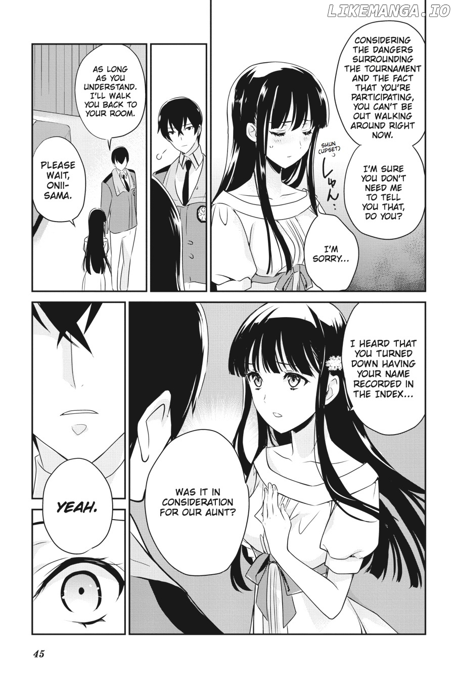 Mahouka Koukou no Yuutousei chapter 32 - page 17