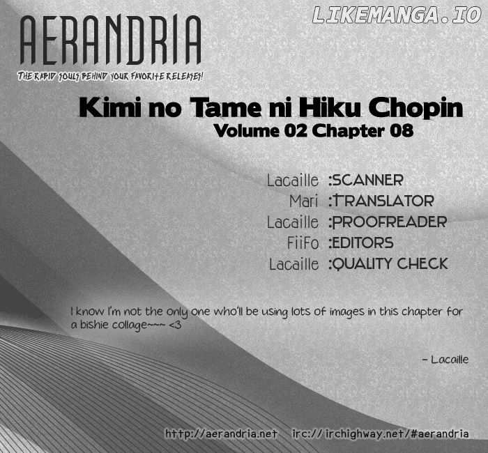 Kimi no Tame ni Hiku Chopin chapter 8 - page 2