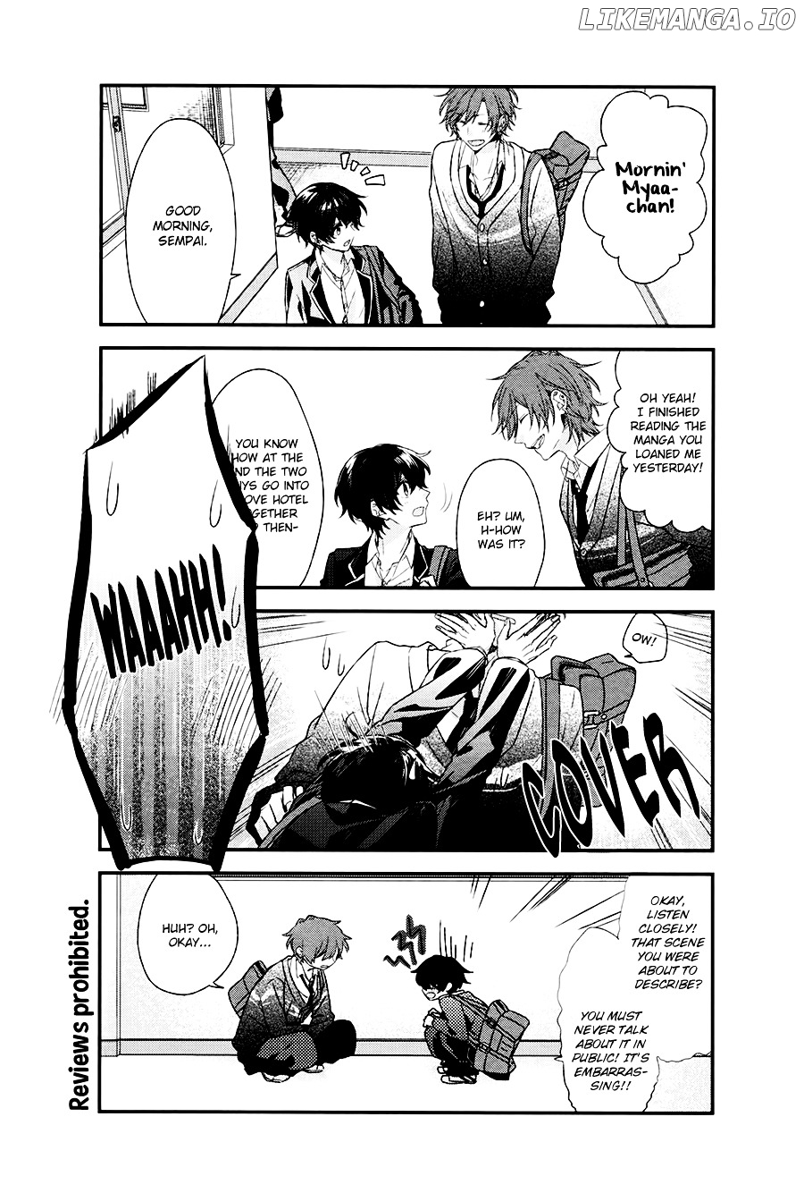 Sasaki to Miyano chapter 1 - page 15