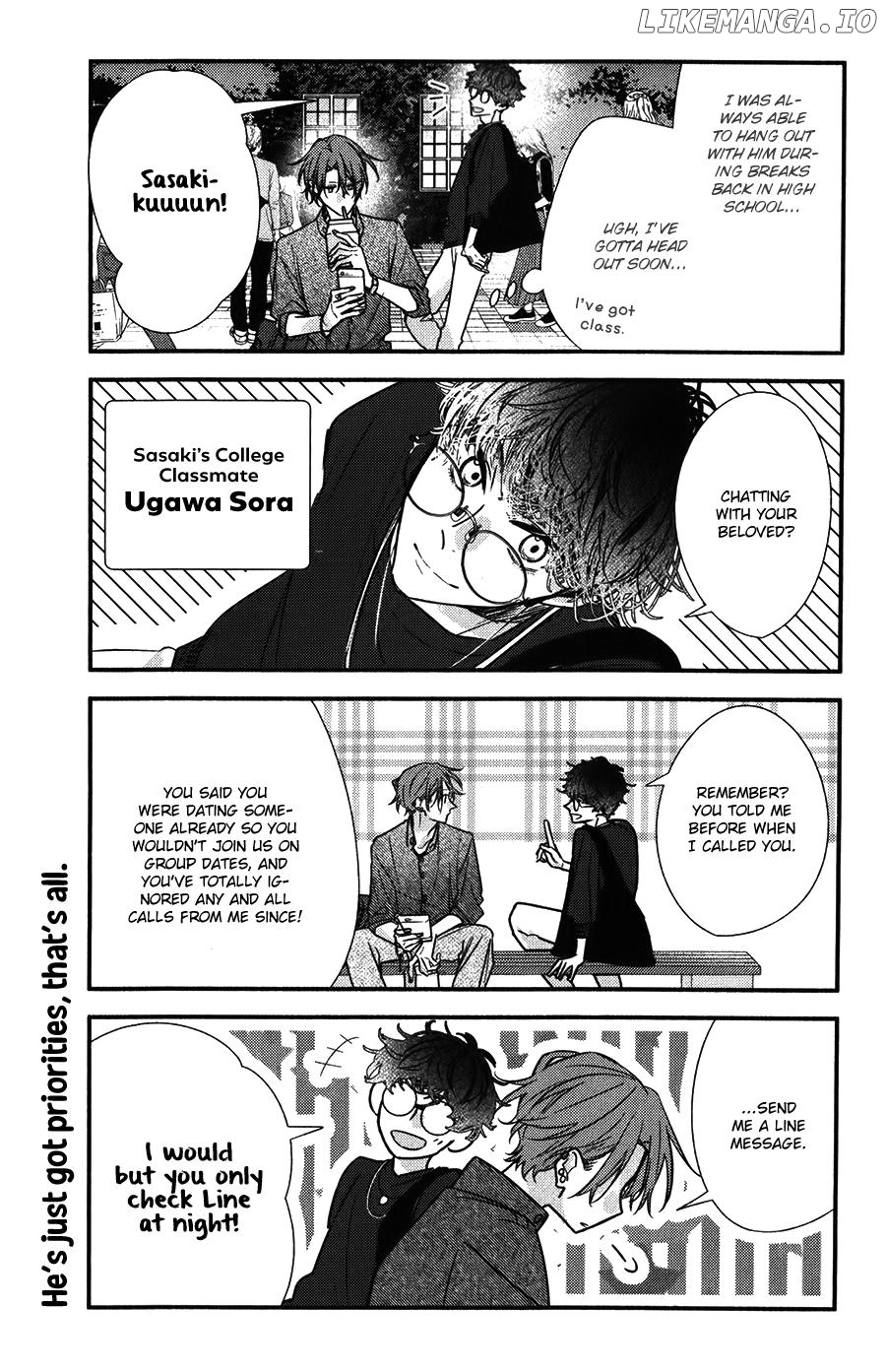 Sasaki to Miyano chapter 46 - page 3