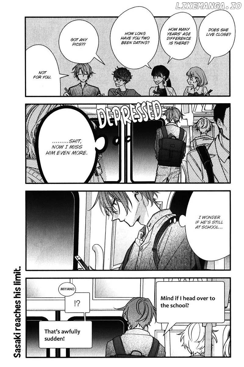 Sasaki to Miyano chapter 46 - page 8