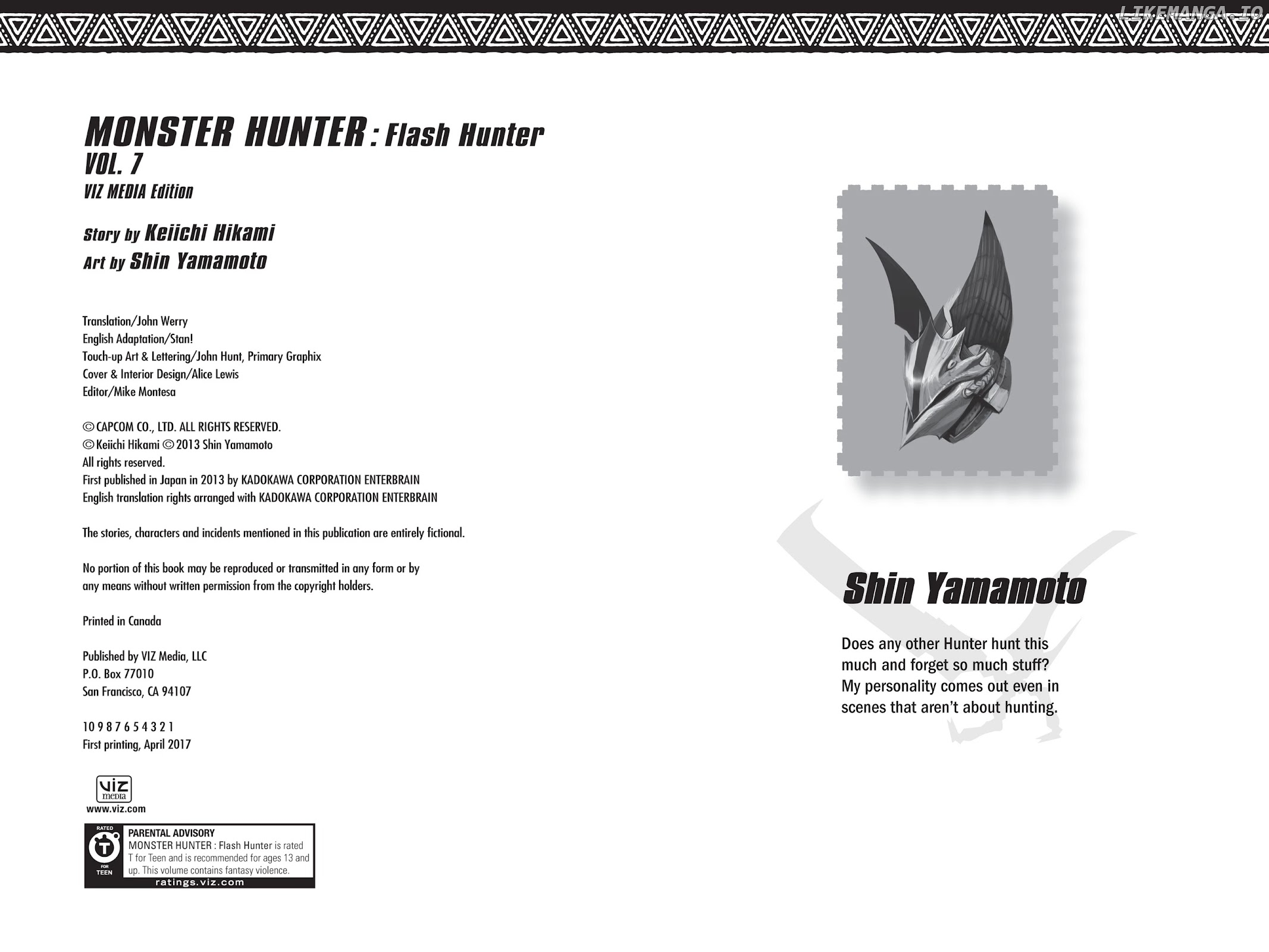 Monster Hunter - Senkou no Kariudo chapter 55.5 - page 11
