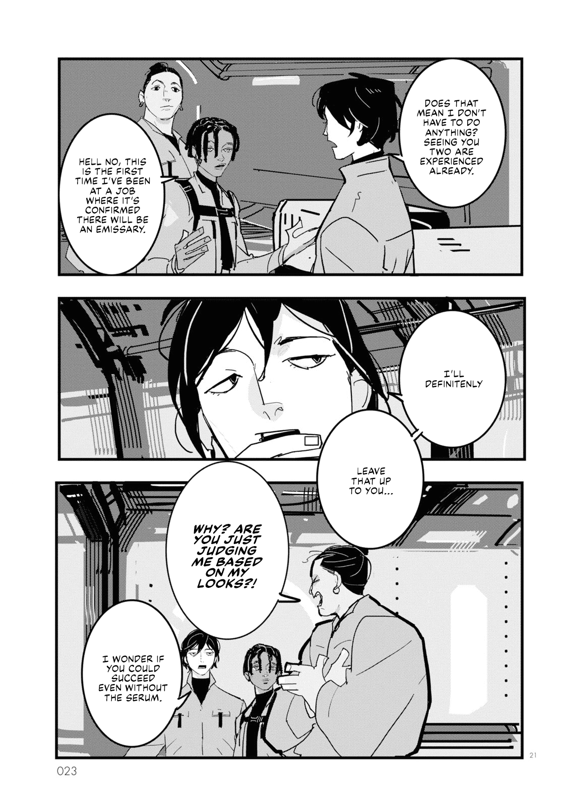 Void: No. Nine - 9-banme no Utsuro chapter 1 - page 22