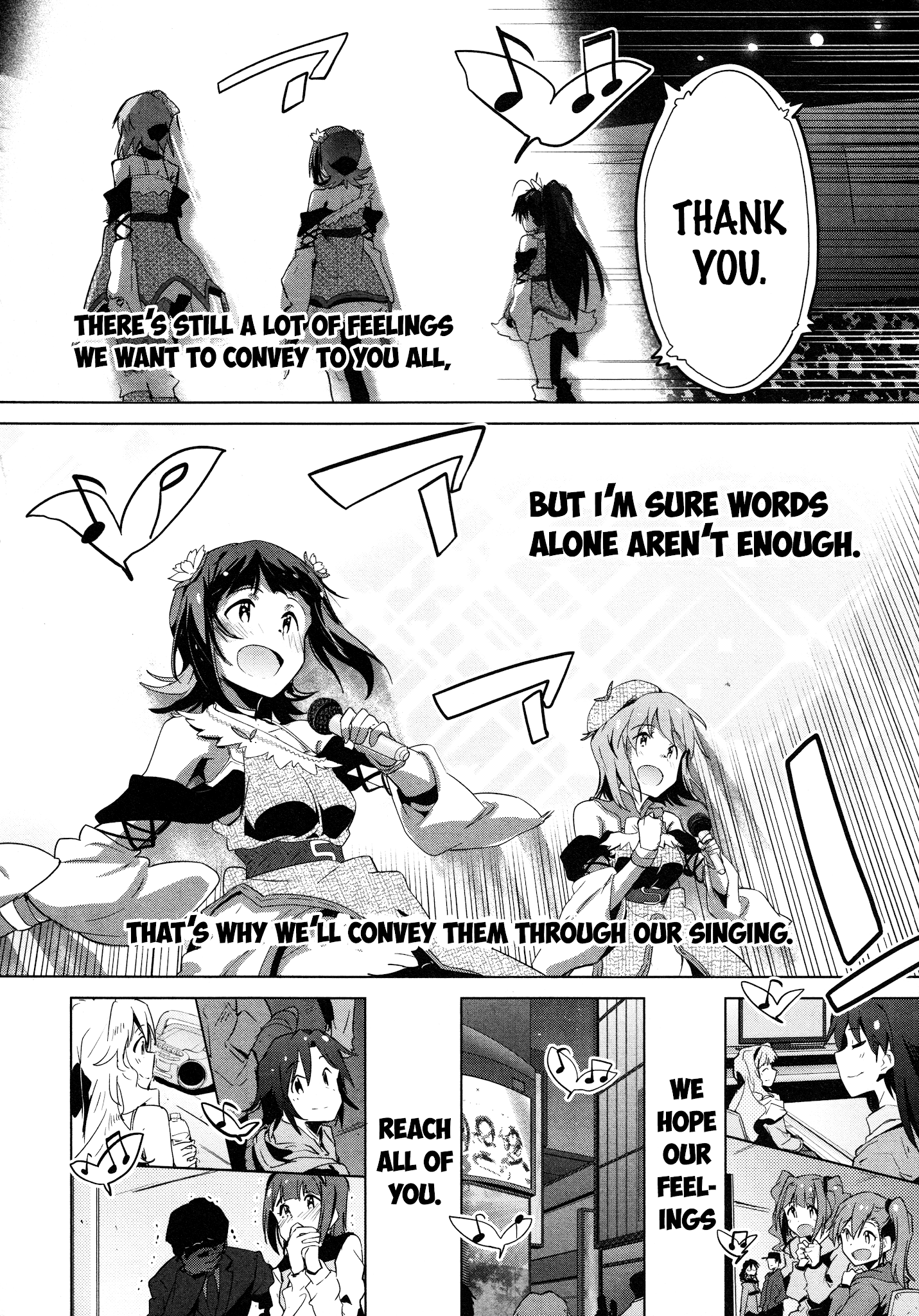 The Idolmster 2 The World is All One chapter 35 - page 14