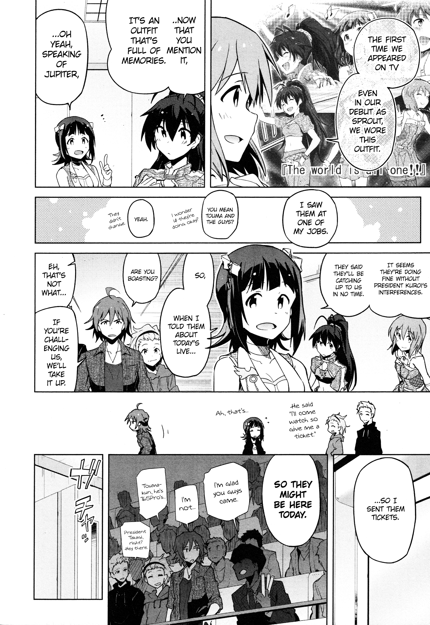 The Idolmster 2 The World is All One chapter 36 - page 8