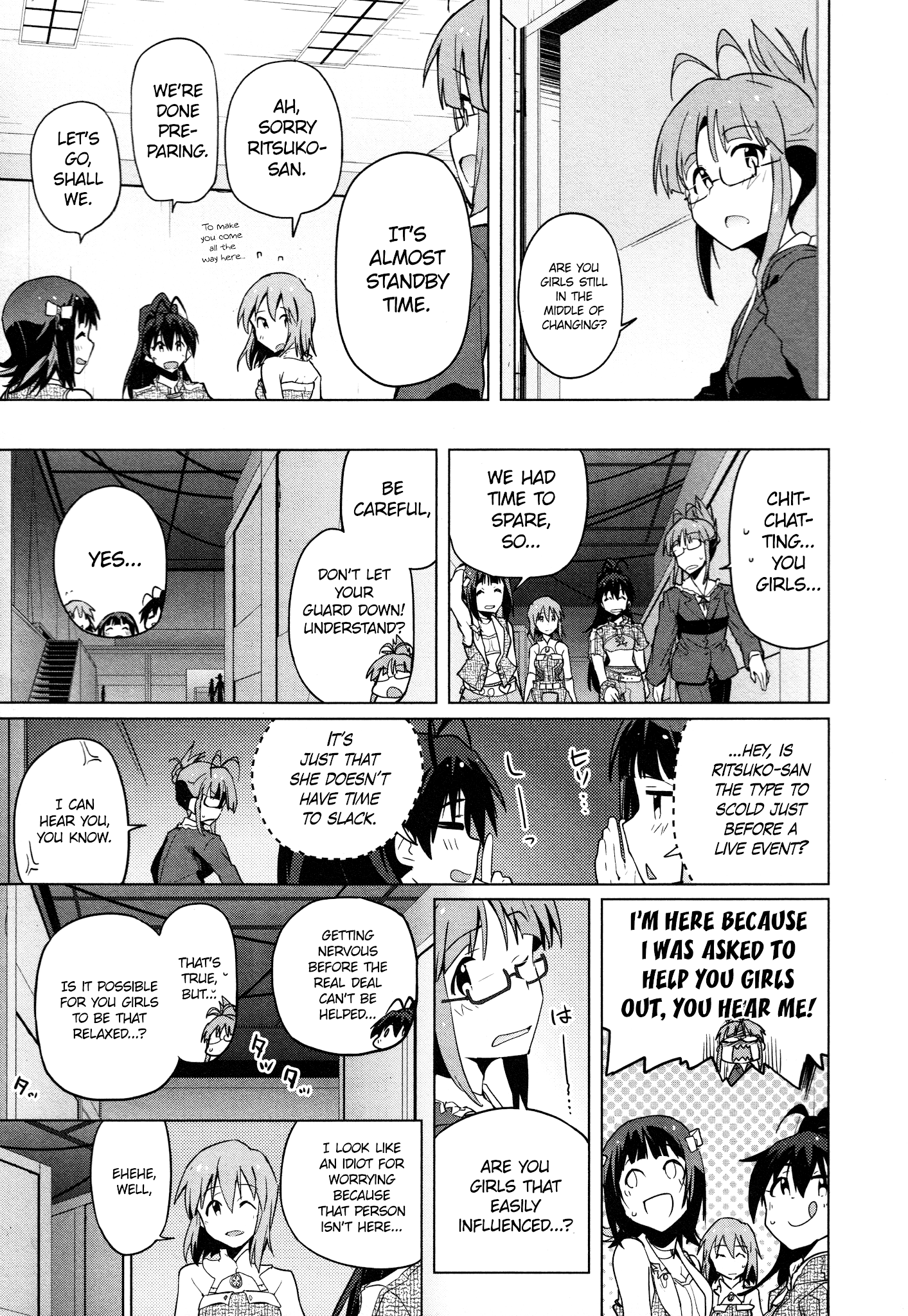 The Idolmster 2 The World is All One chapter 36 - page 9