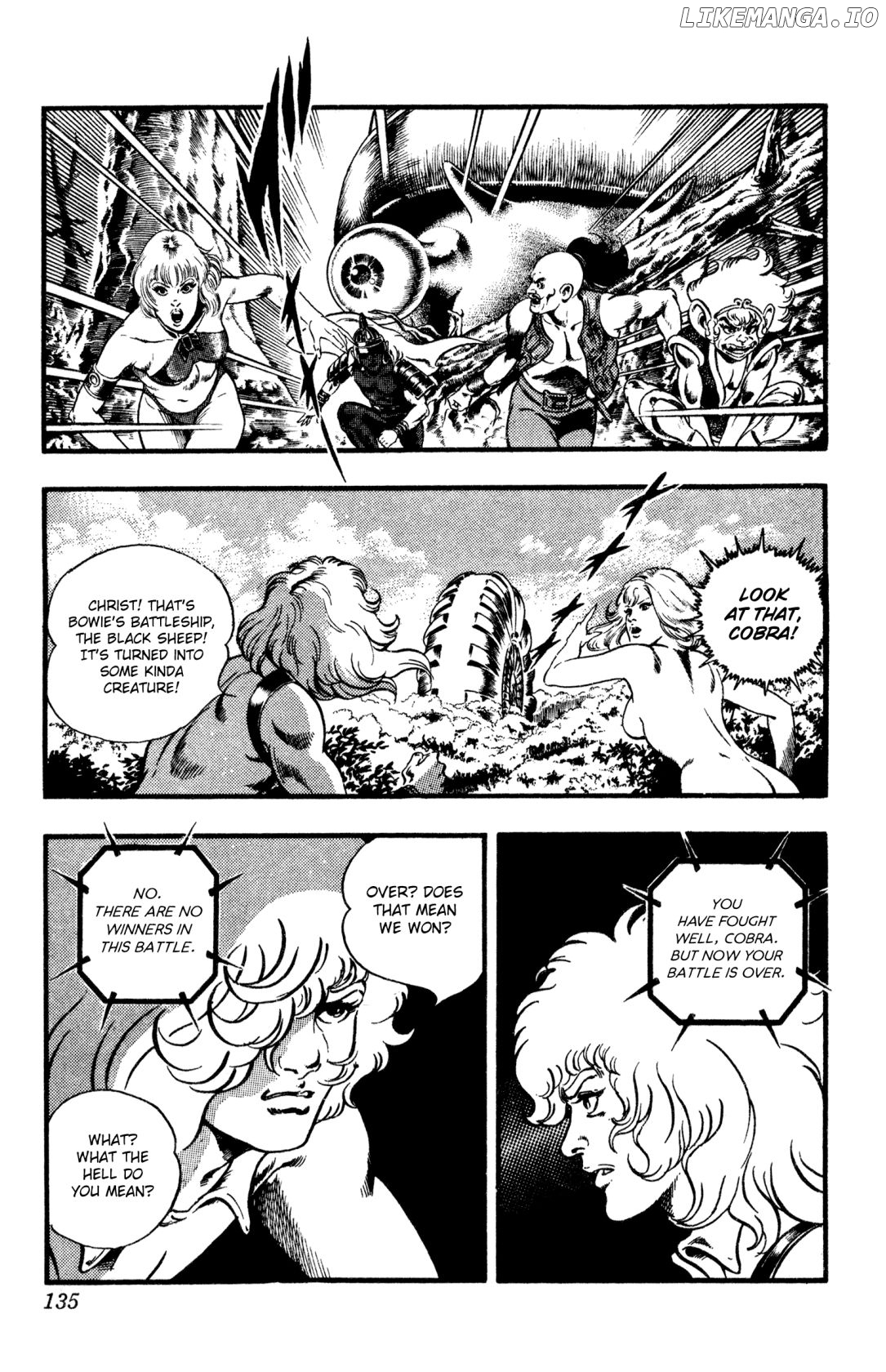 Space Adventure Cobra chapter 25 - page 134