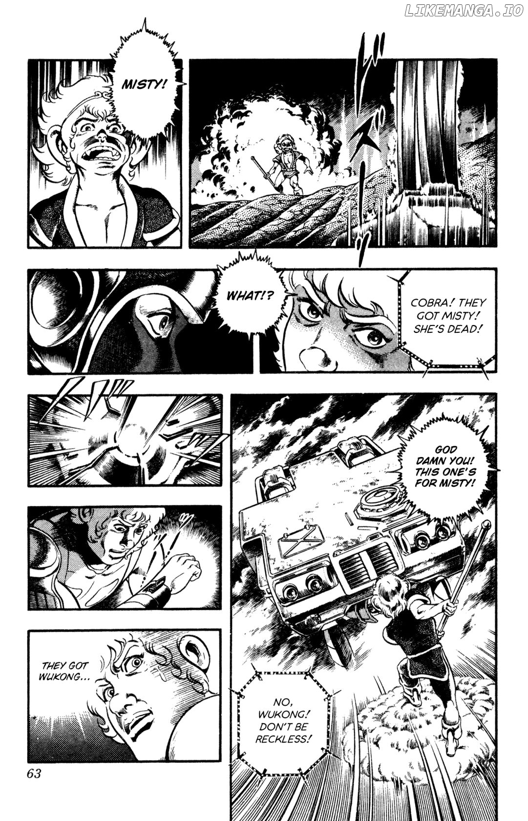 Space Adventure Cobra chapter 25 - page 64