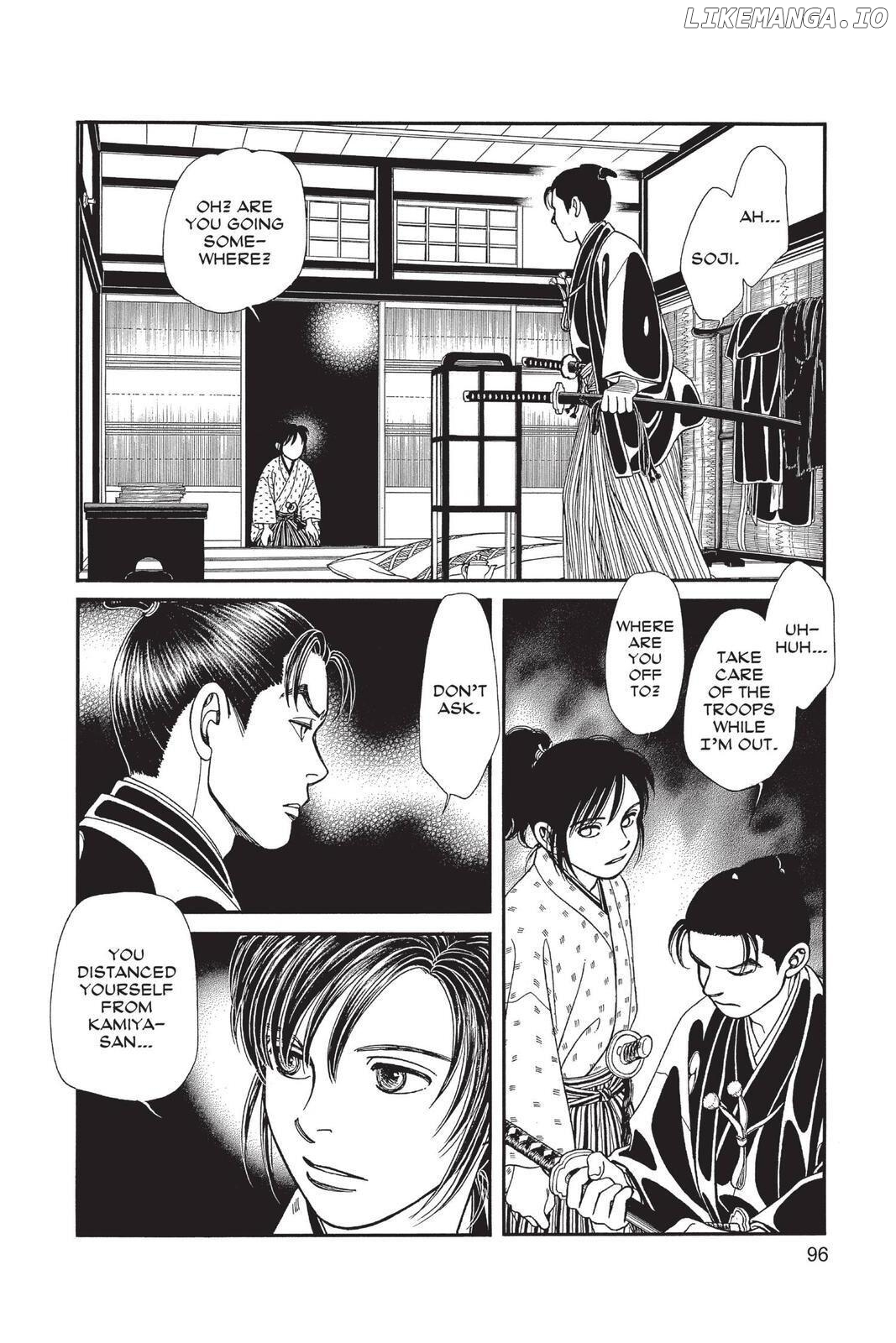 Kaze Hikaru chapter 144 - page 5