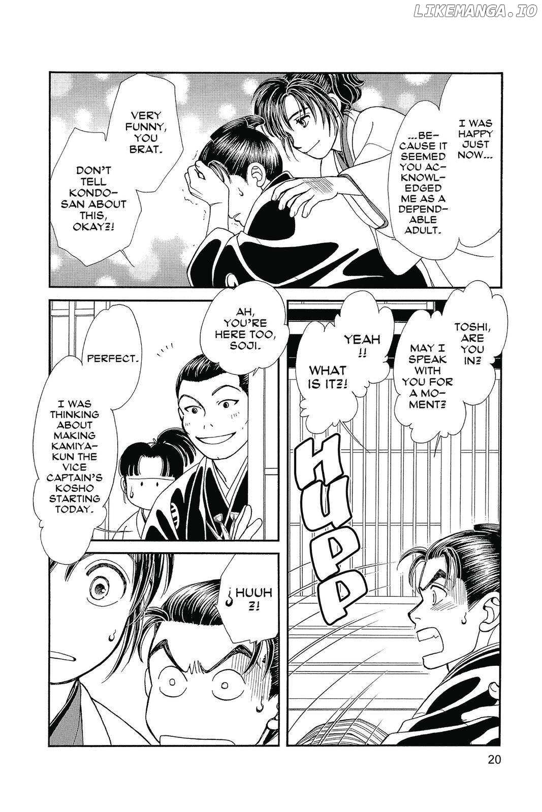 Kaze Hikaru chapter 130 - page 19