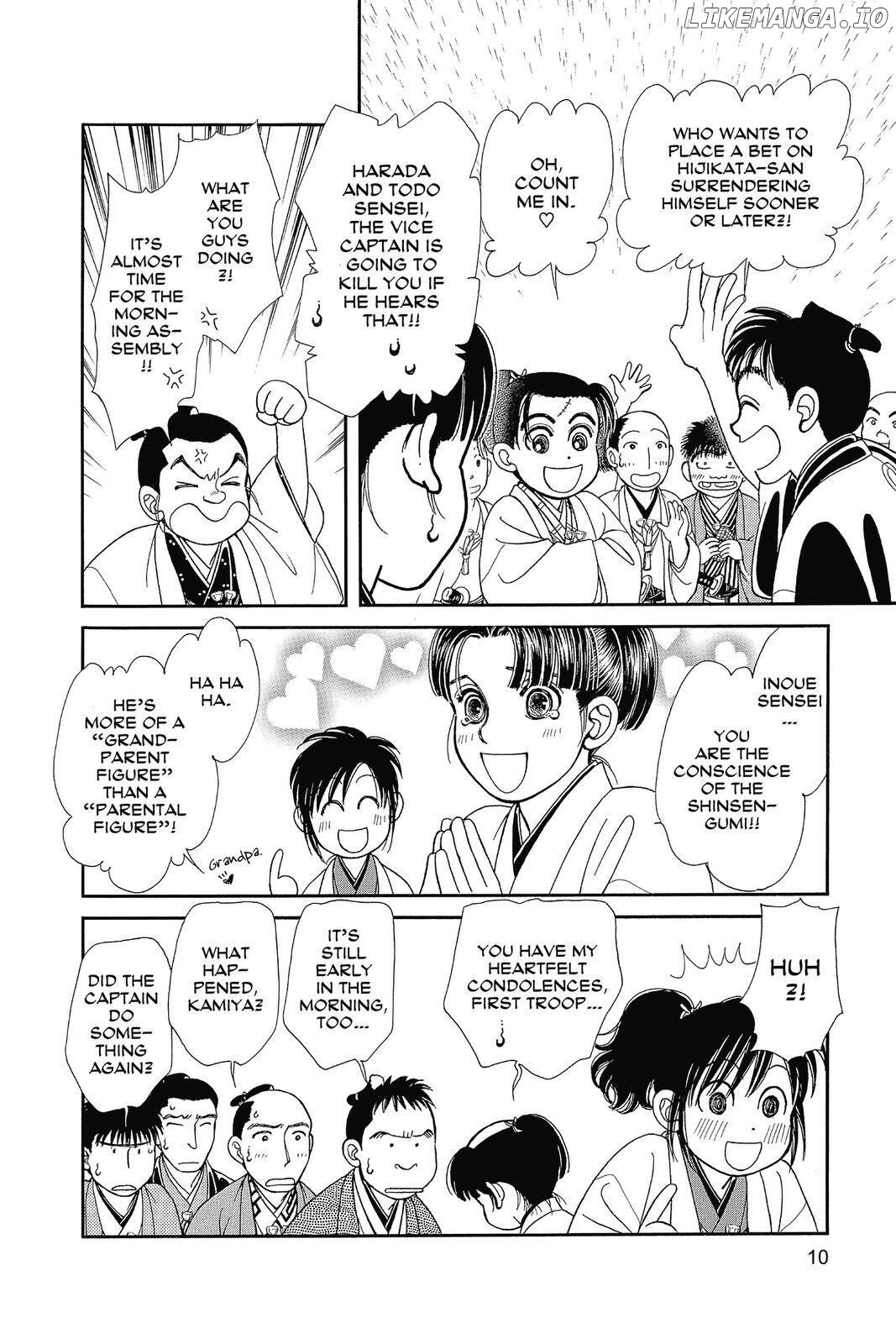Kaze Hikaru chapter 130 - page 9