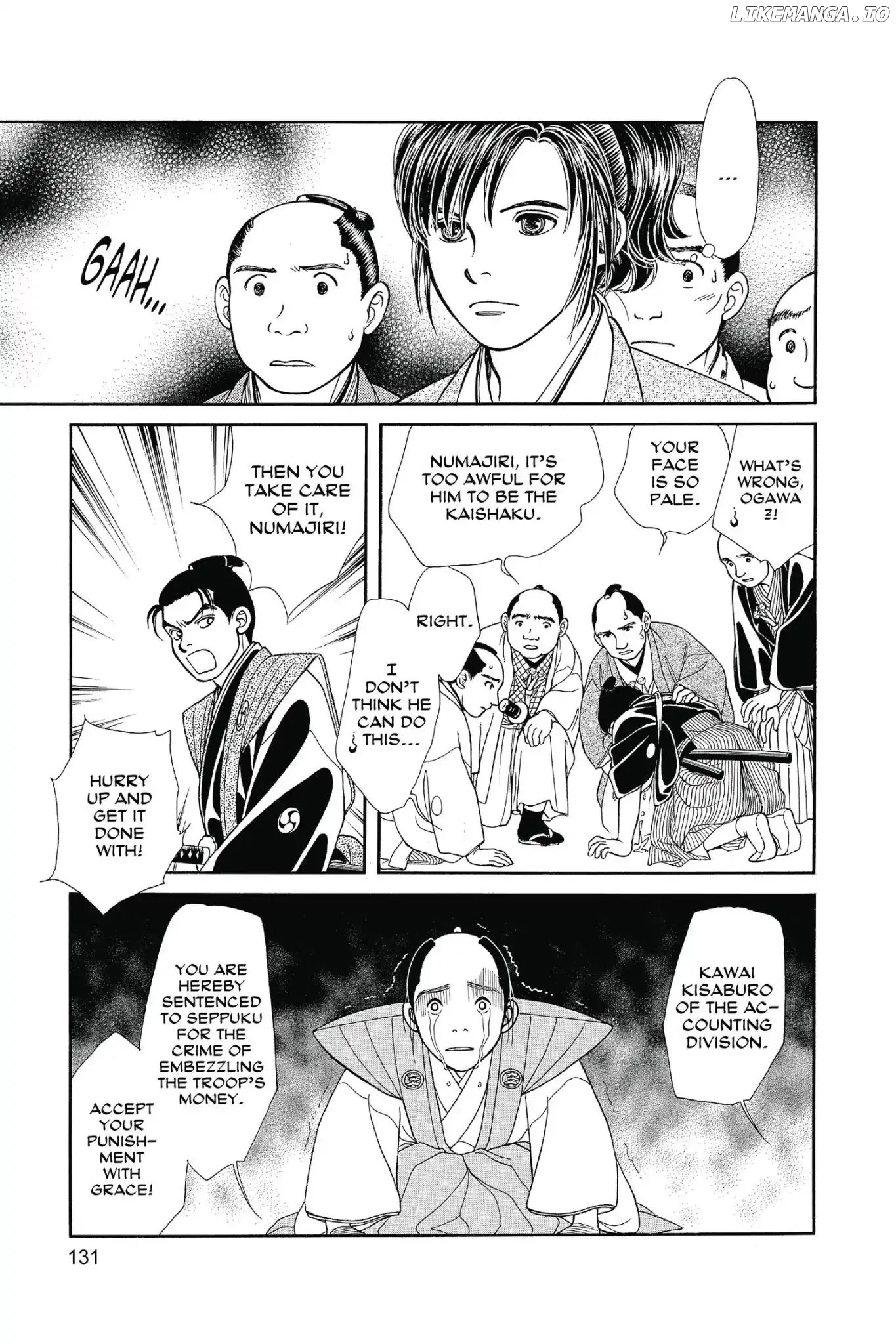Kaze Hikaru chapter 112.5 - page 133