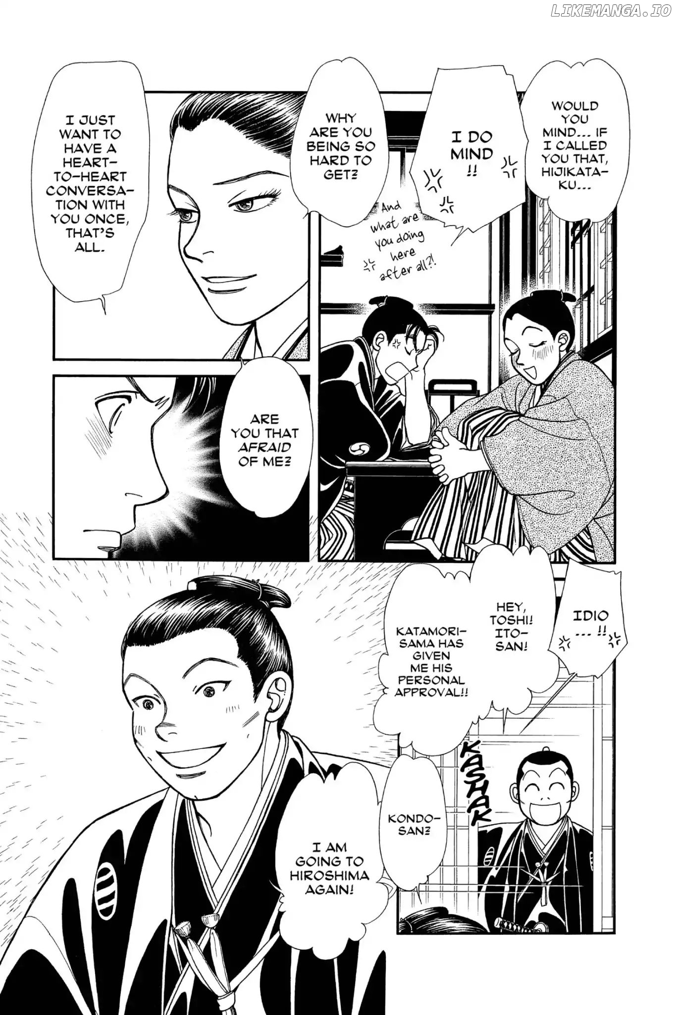 Kaze Hikaru chapter 112.3 - page 109