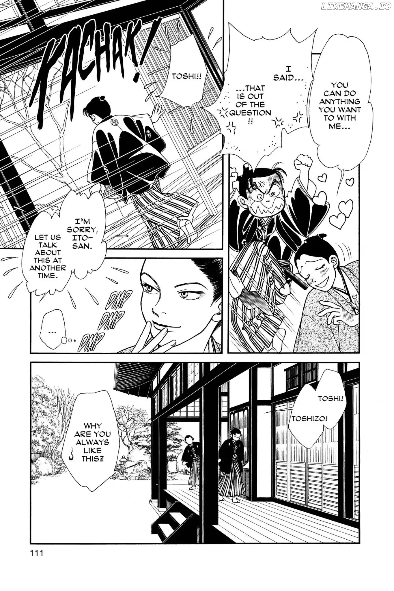 Kaze Hikaru chapter 112.3 - page 113