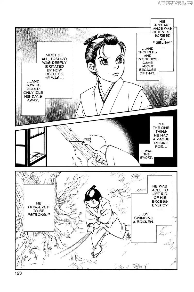 Kaze Hikaru chapter 112.3 - page 125