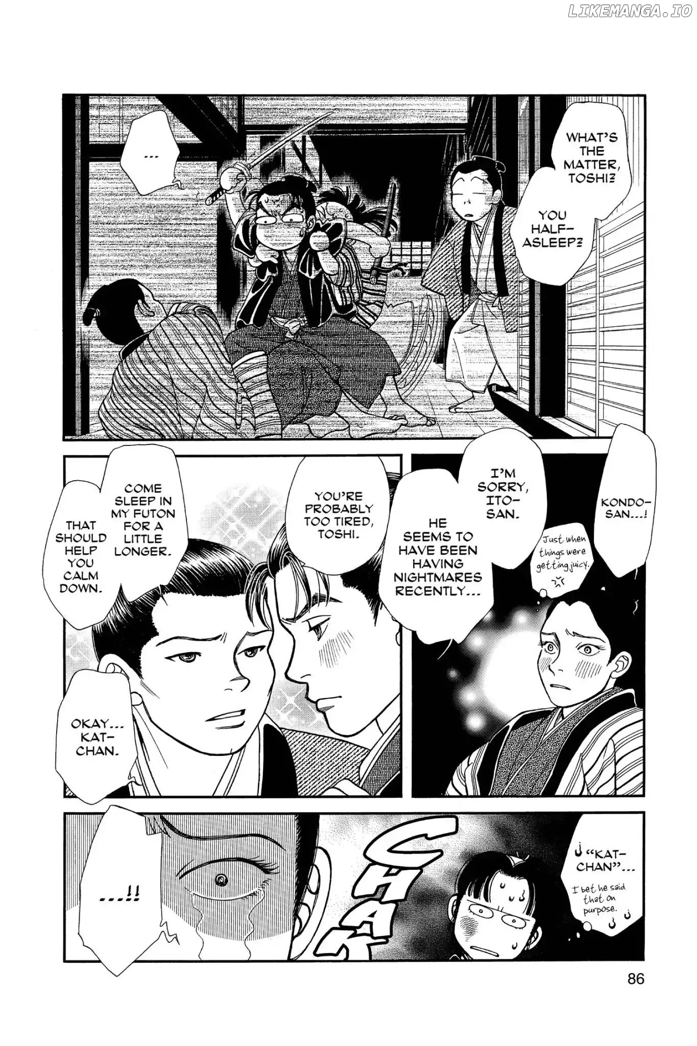 Kaze Hikaru chapter 112.3 - page 88