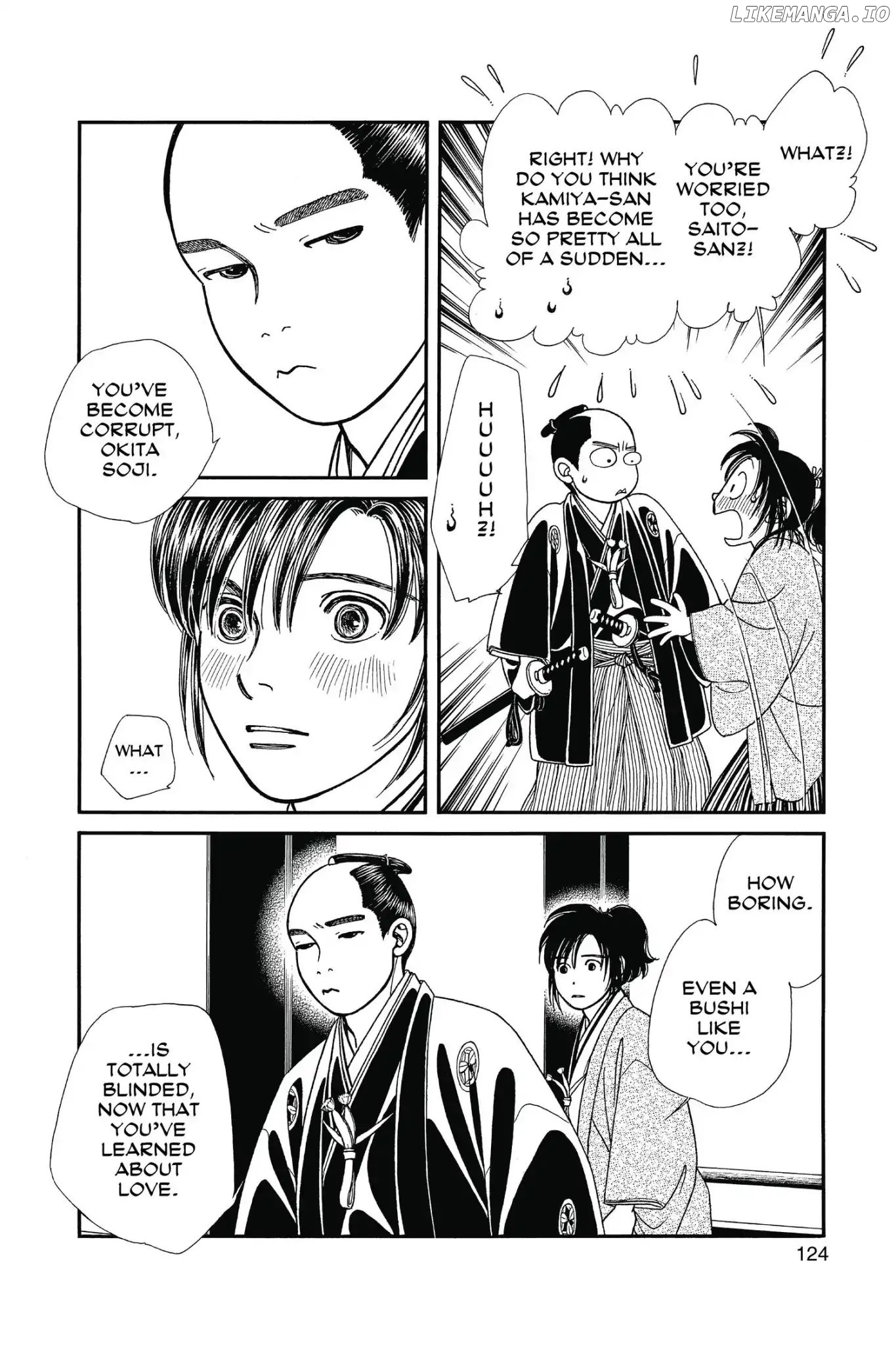 Kaze Hikaru chapter 112.1 - page 126