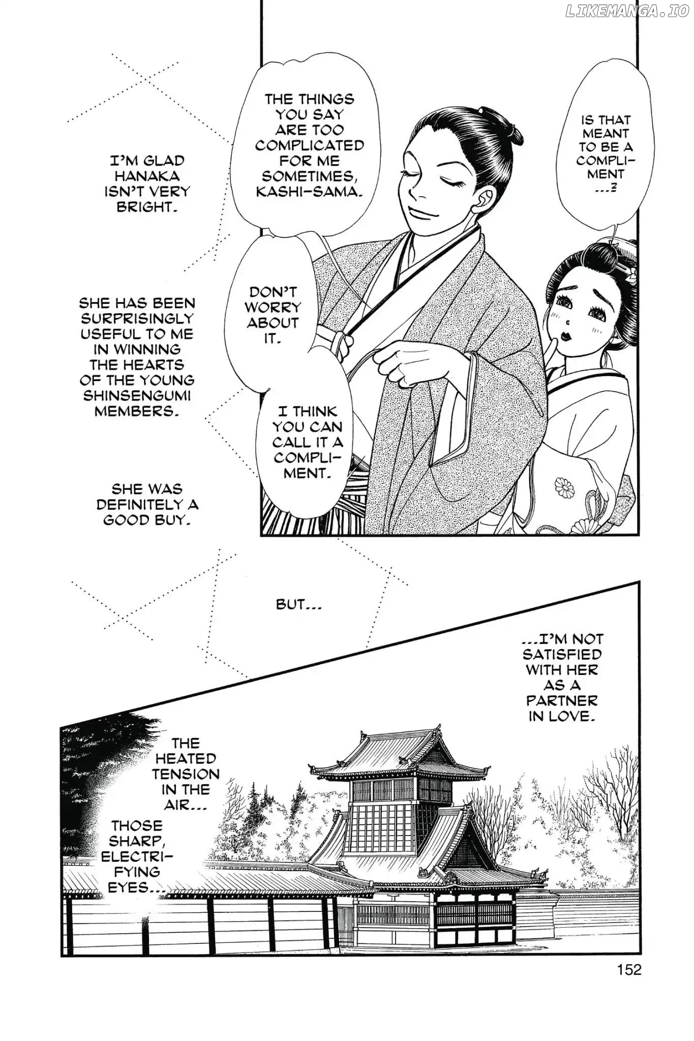 Kaze Hikaru chapter 112.1 - page 154