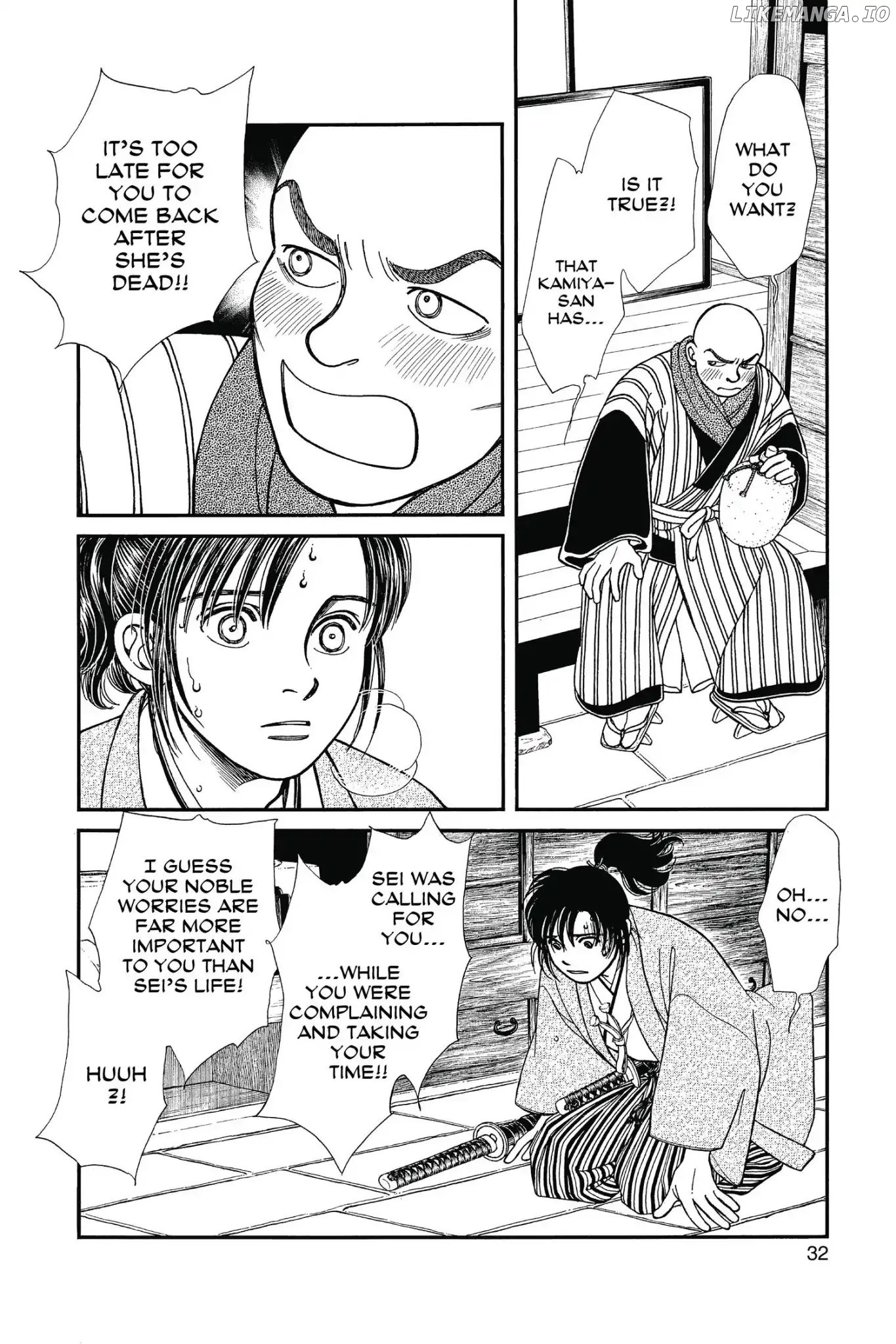 Kaze Hikaru chapter 112.1 - page 34