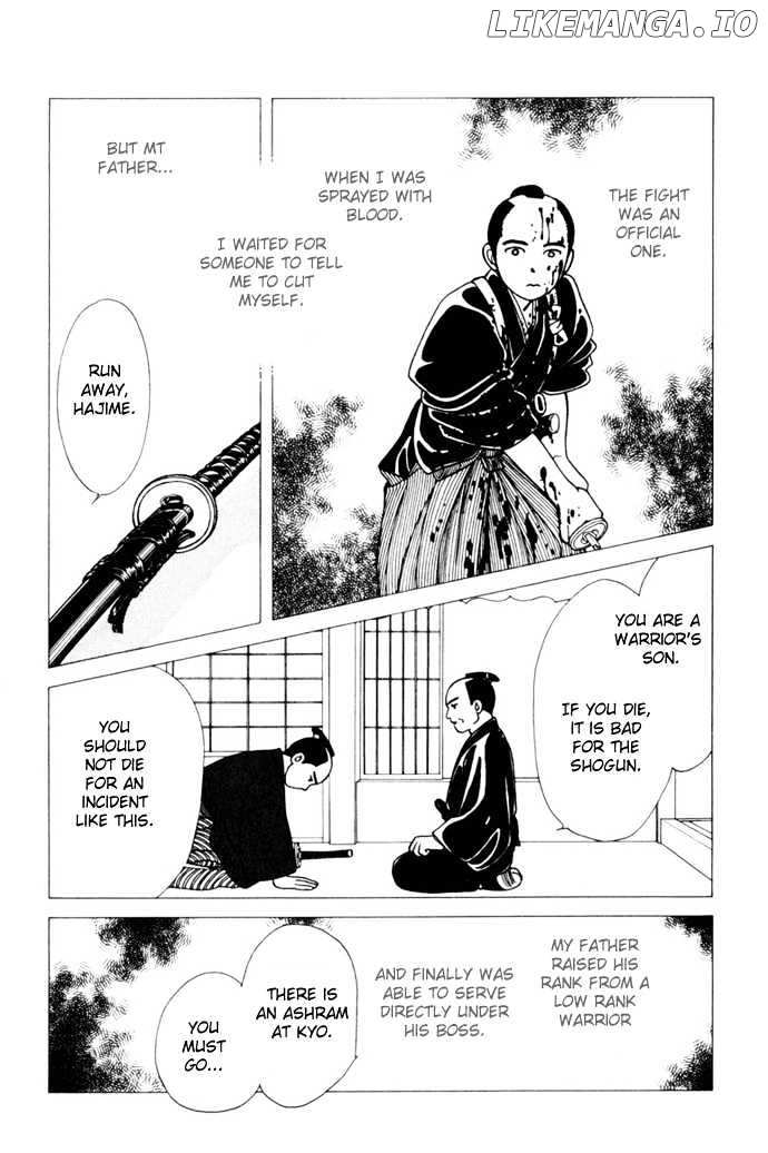 Kaze Hikaru chapter 10 - page 25