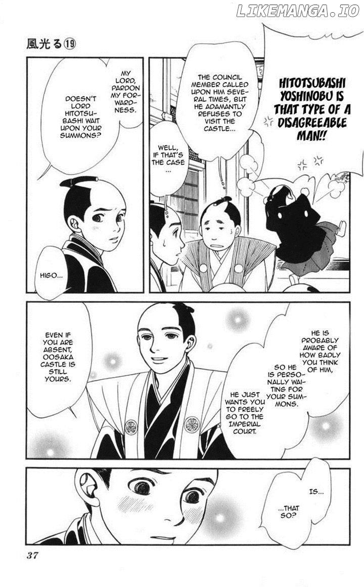 Kaze Hikaru chapter 19 - page 37