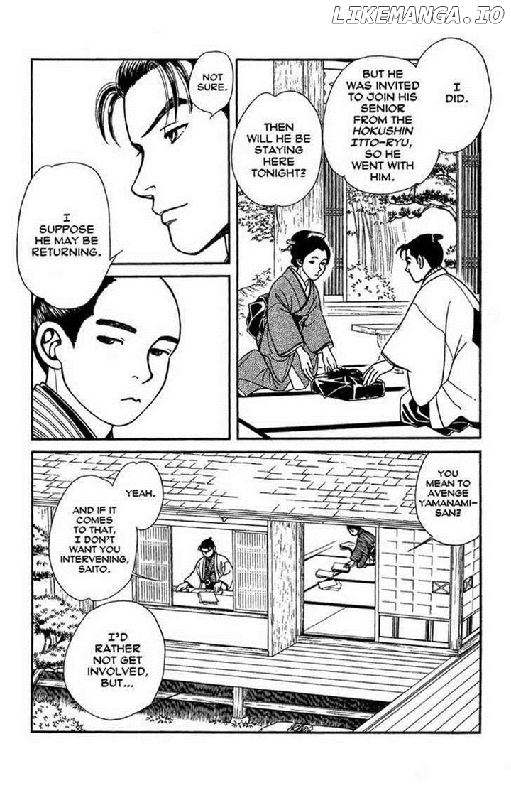 Kaze Hikaru chapter 14 - page 15