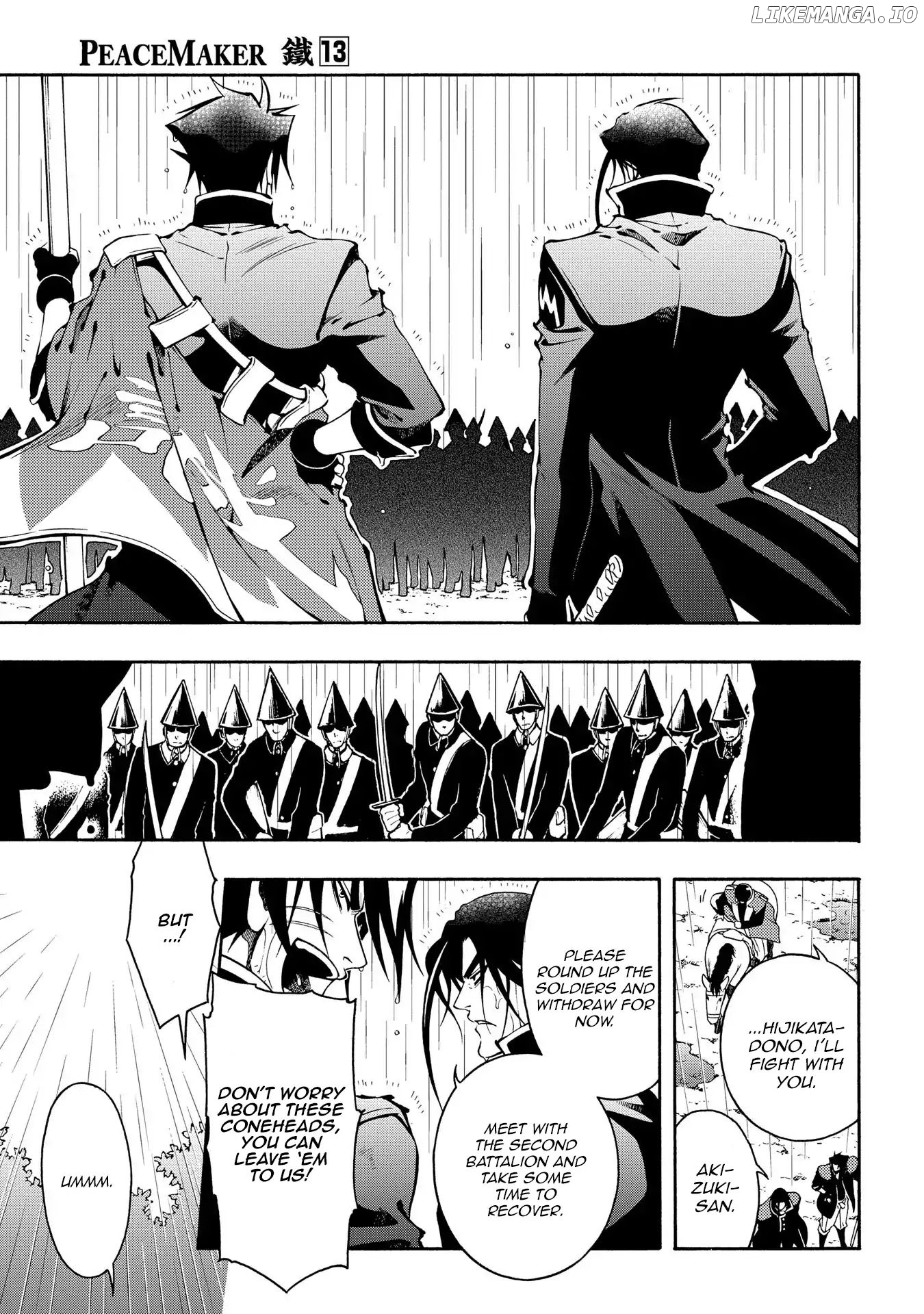 Peace Maker Kurogane chapter 63 - page 23