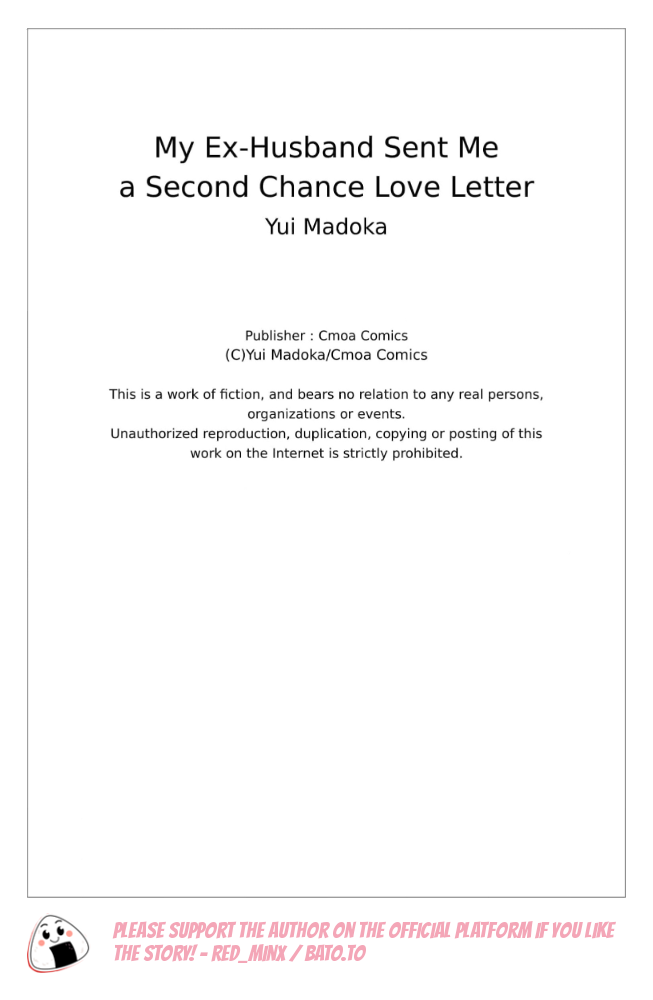 My Ex-Husband Sent Me a Second Chance Love Letter Chapter 5 - page 30