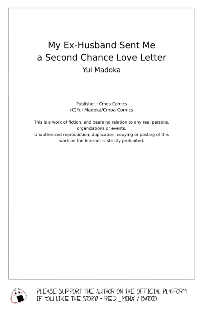 My Ex-Husband Sent Me a Second Chance Love Letter Chapter 8 - page 32