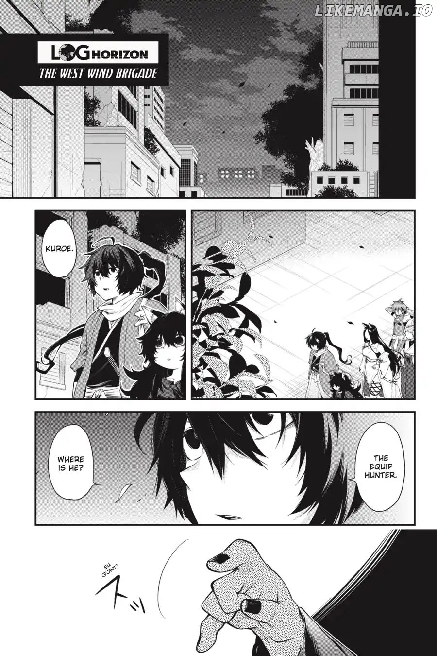 Log Horizon - Nishikaze no Ryodan chapter 56 - page 1