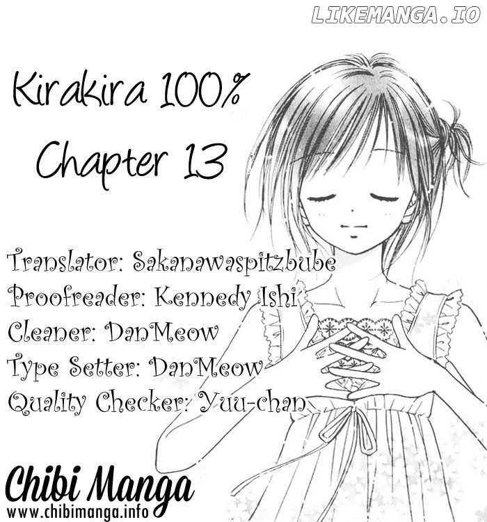Kirakira 100% chapter 13 - page 1