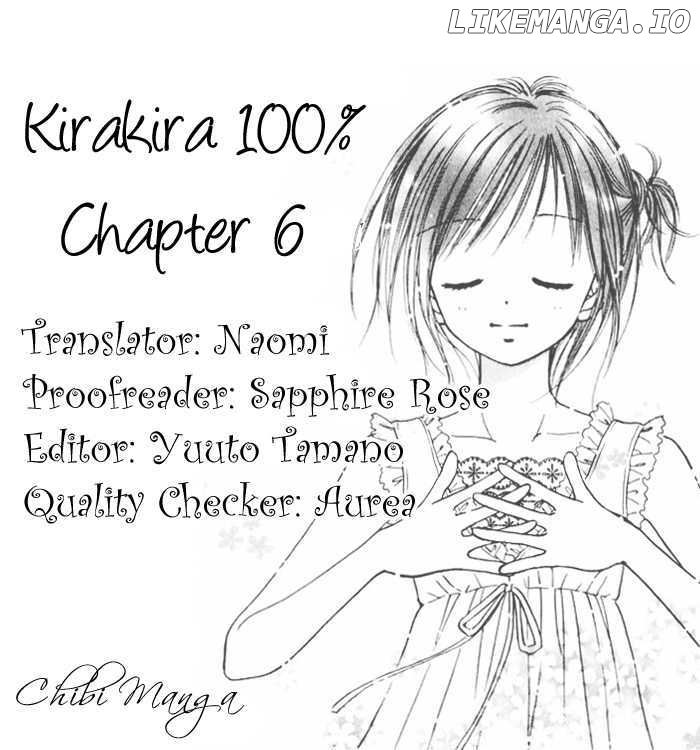 Kirakira 100% chapter 6 - page 1