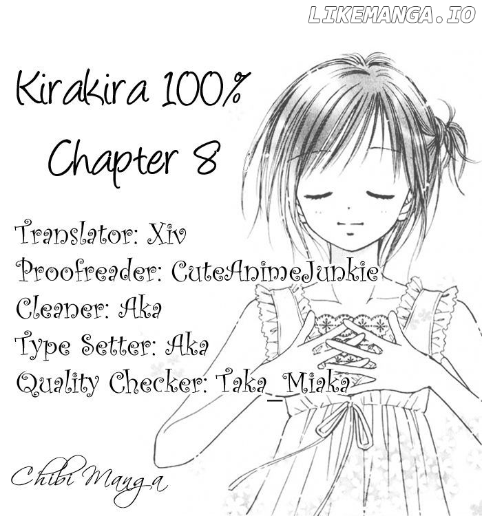 Kirakira 100% chapter 8 - page 1