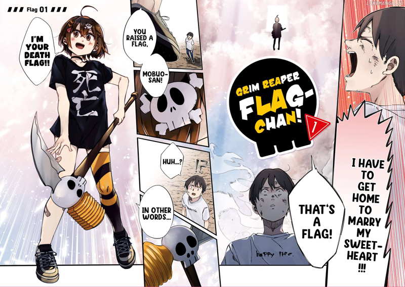Zenryoku Kaihi Flag-chan! Chapter 1 - page 3