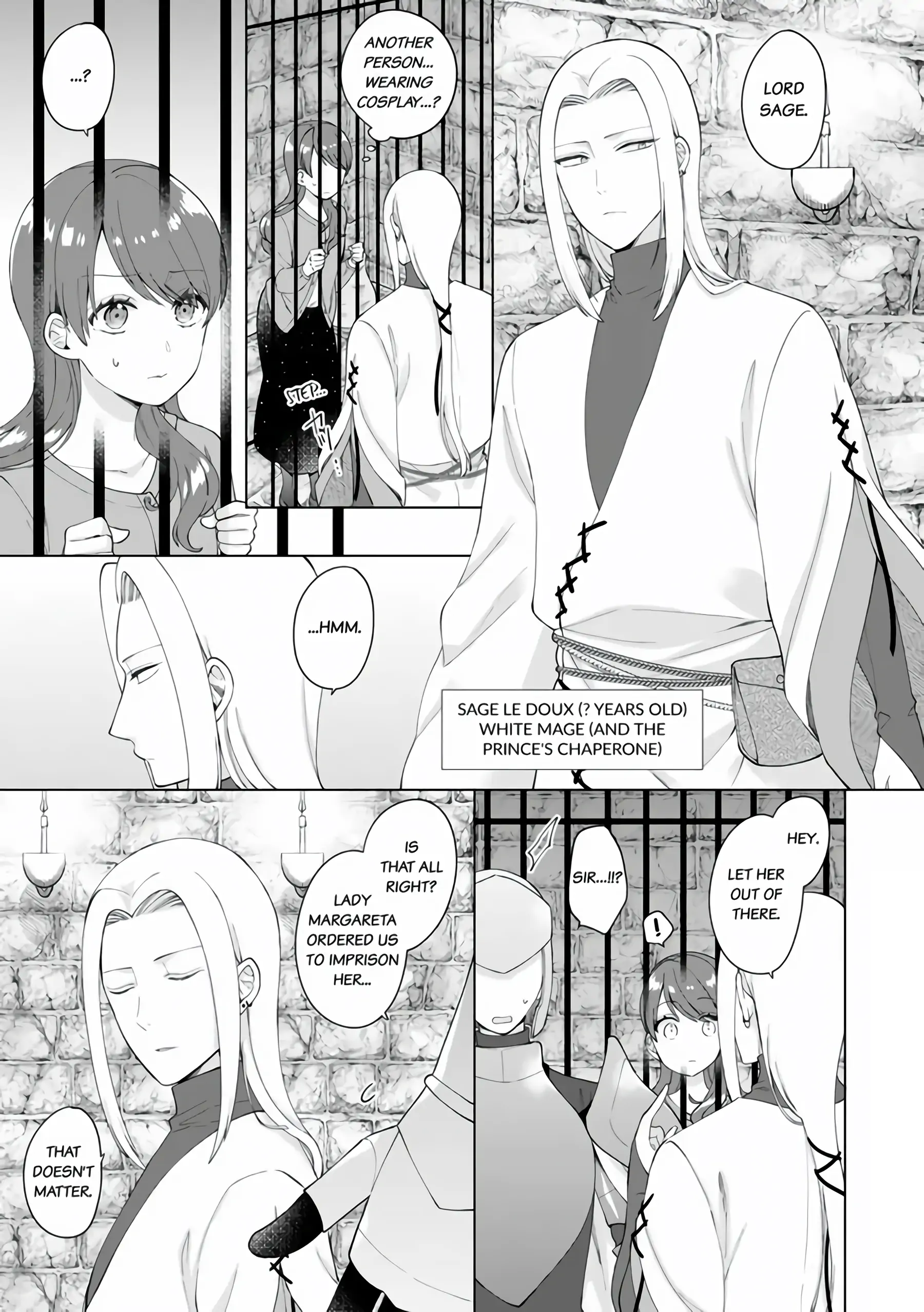 I'm a (Fake) Saint Who Was Summoned to Another World, But Apparently I'm Fated to Die If I Don't Marry the Prince Chapter 1 - page 16