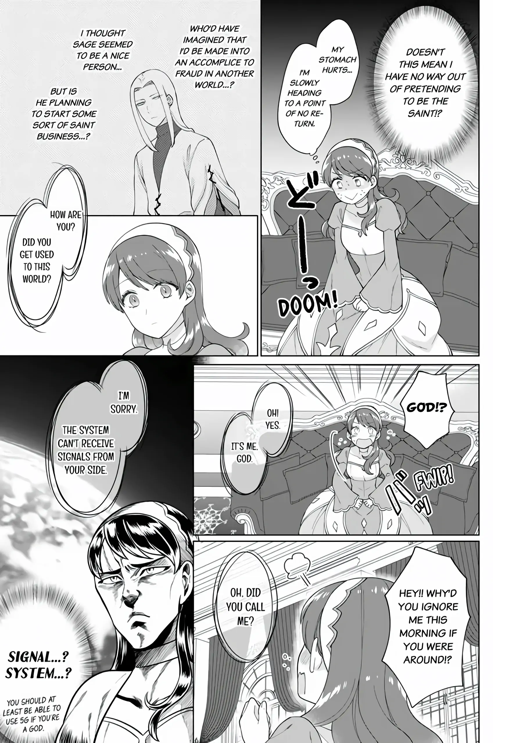 I'm a (Fake) Saint Who Was Summoned to Another World, But Apparently I'm Fated to Die If I Don't Marry the Prince Chapter 2 - page 15