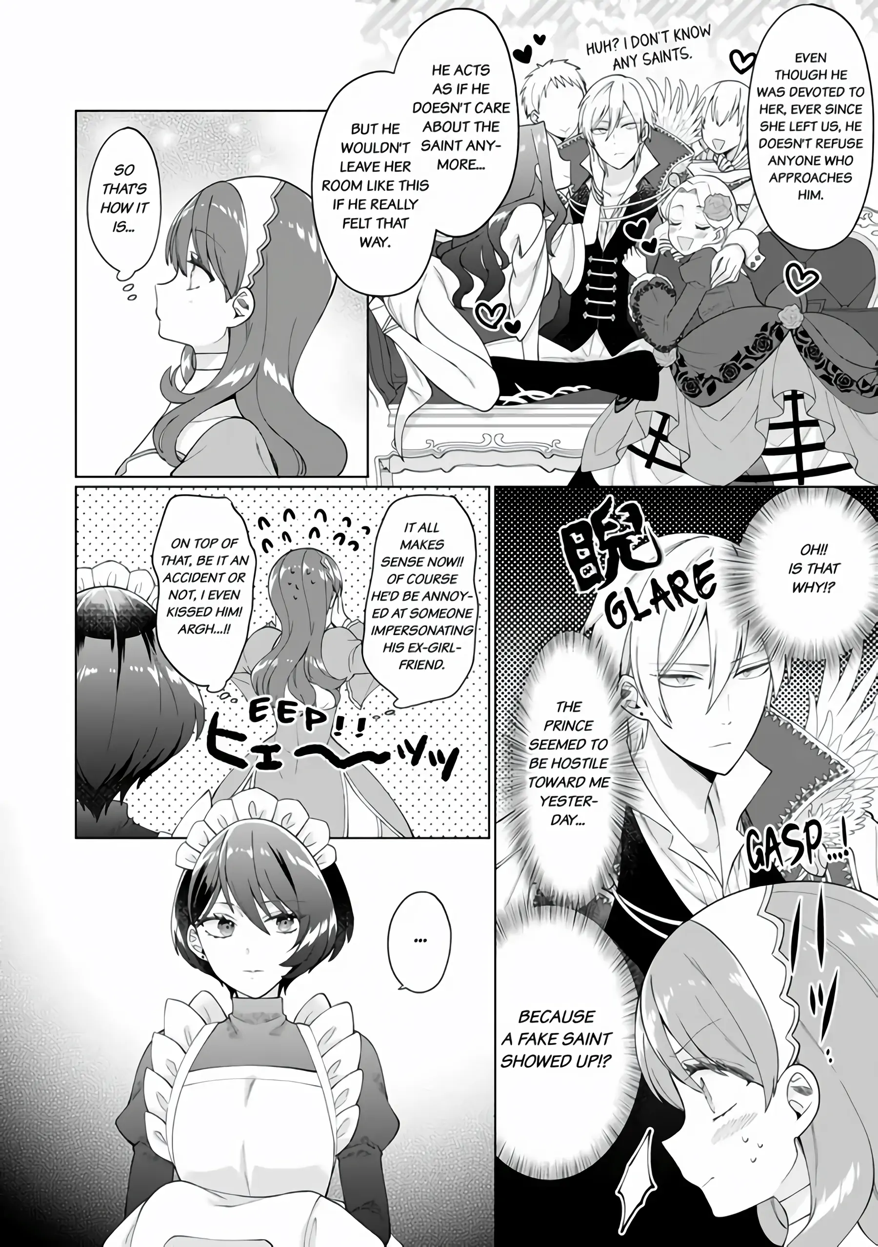 I'm a (Fake) Saint Who Was Summoned to Another World, But Apparently I'm Fated to Die If I Don't Marry the Prince Chapter 2 - page 10