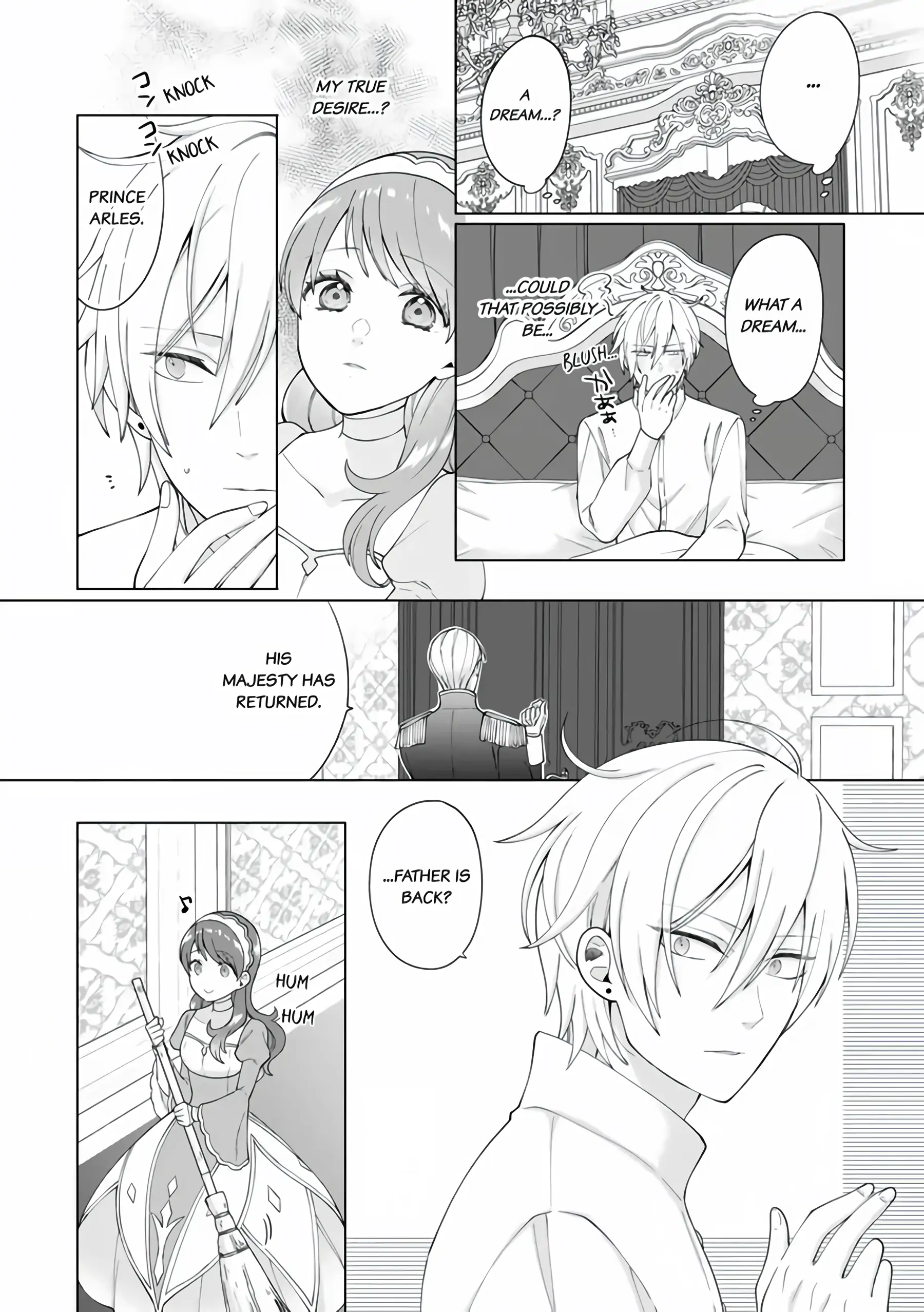 I'm a (Fake) Saint Who Was Summoned to Another World, But Apparently I'm Fated to Die If I Don't Marry the Prince Chapter 3 - page 4