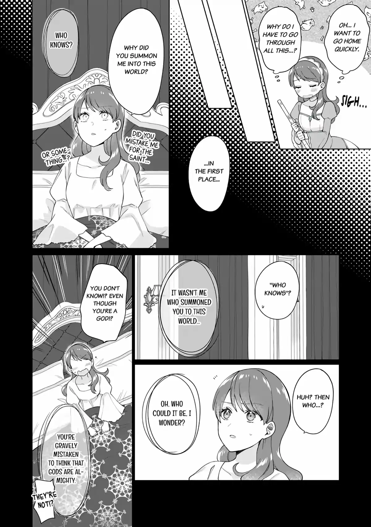 I'm a (Fake) Saint Who Was Summoned to Another World, But Apparently I'm Fated to Die If I Don't Marry the Prince Chapter 3 - page 6