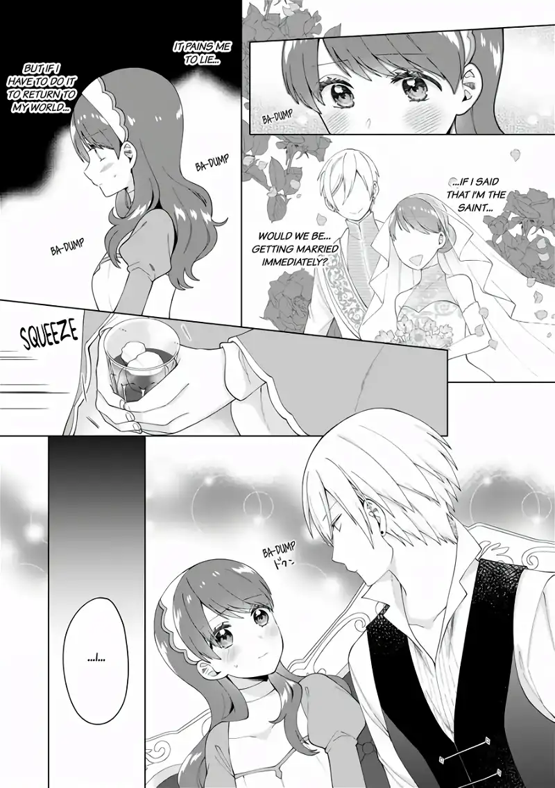 I'm a (Fake) Saint Who Was Summoned to Another World, But Apparently I'm Fated to Die If I Don't Marry the Prince Chapter 4 - page 25