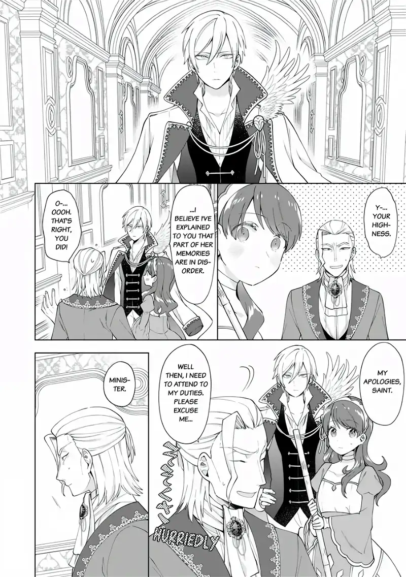 I'm a (Fake) Saint Who Was Summoned to Another World, But Apparently I'm Fated to Die If I Don't Marry the Prince Chapter 4 - page 4