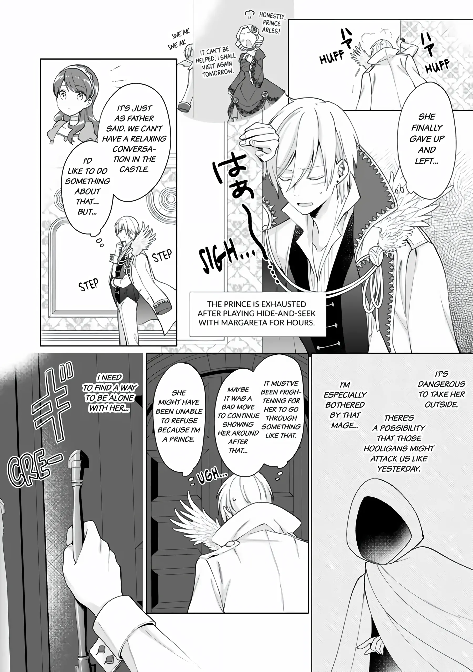 I'm a (Fake) Saint Who Was Summoned to Another World, But Apparently I'm Fated to Die If I Don't Marry the Prince Chapter 4 - page 8