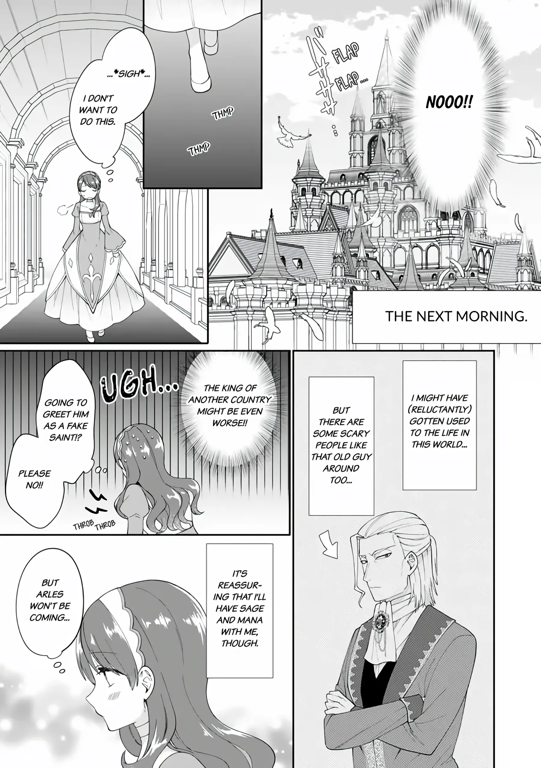 I'm a (Fake) Saint Who Was Summoned to Another World, But Apparently I'm Fated to Die If I Don't Marry the Prince Chapter 5 - page 9