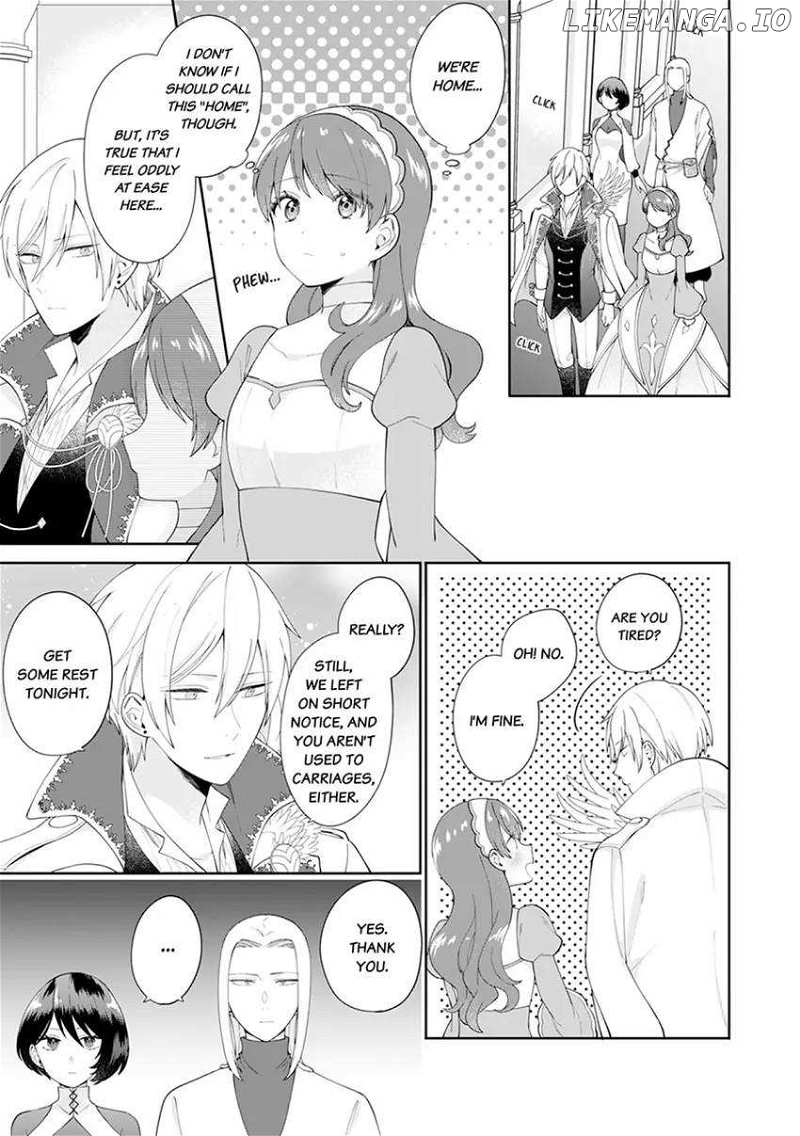I'm a (Fake) Saint Who Was Summoned to Another World, But Apparently I'm Fated to Die If I Don't Marry the Prince Chapter 7 - page 1