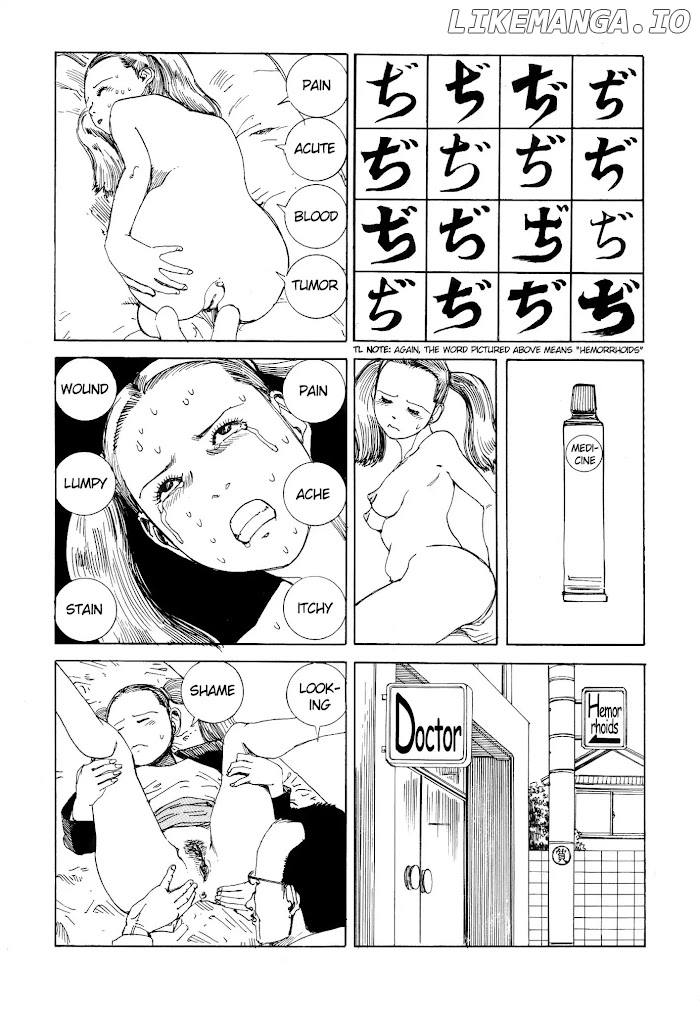 Ana, Moji, Ketsueki Nado Ga Arawareru chapter 10 - page 12