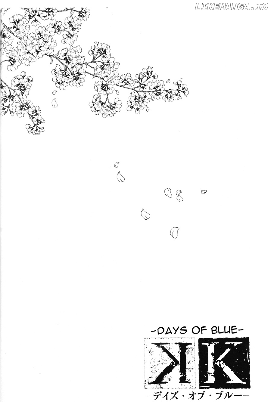 K - Days of Blue chapter 10.1 - page 14